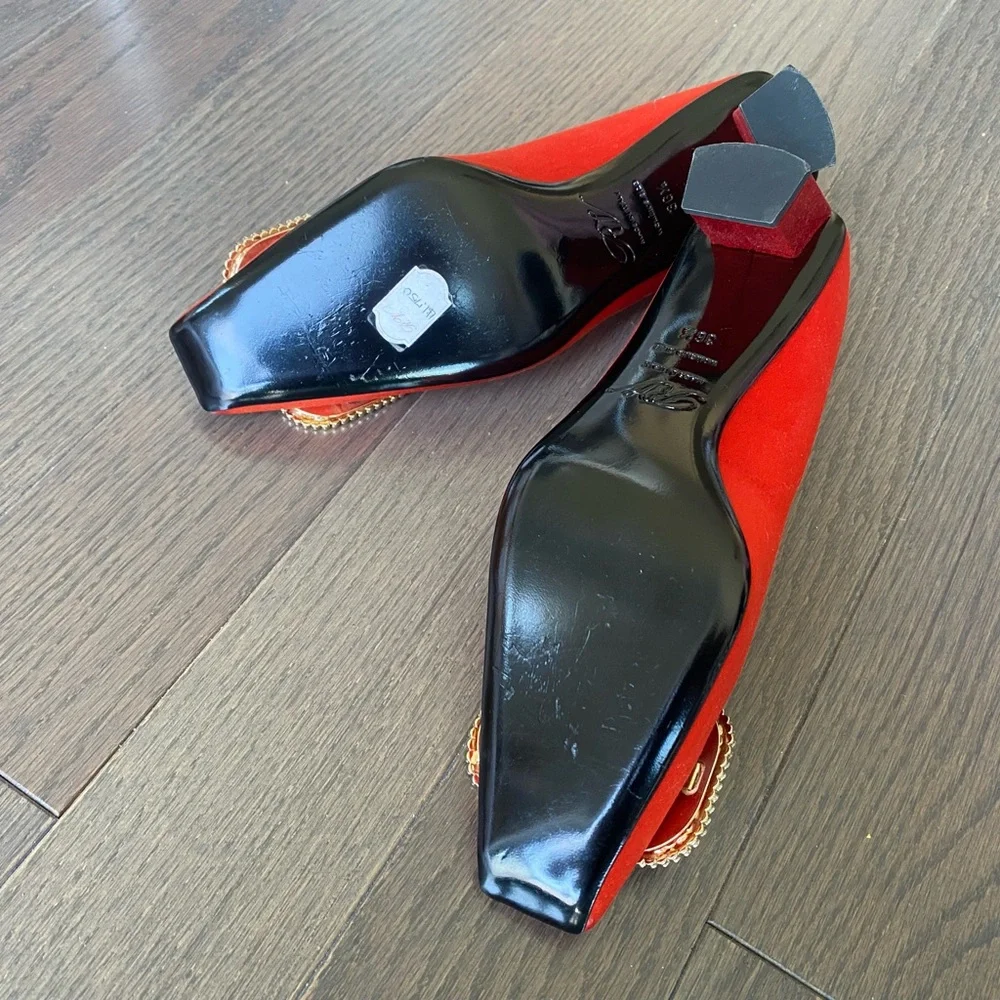 Roger Vivier Crystal Strass T45 - Picture 4 of 5